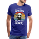 Sensenmann - So viele Idioten aber nur eine Sense Lustiges T-Shirt - Königsblau