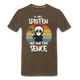 Sensenmann - So viele Idioten aber nur eine Sense Lustiges T-Shirt - Edelbraun