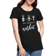Korkenzieher Workout my favorite workout Lustiges Frauen Bio T-Shirt - Schwarz