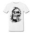 Totenkopf Biker Hölle T-Shirt - Weiß