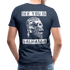 Wikinger Viking Totenkopf See You in Valhalla T-Shirt - Navy
