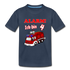 4. Geburtstag Feuerwehrauto ALARM ich bin 4 Kinder T-Shirt - Navy