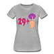 30. Frauen Geburtstag 29+ Lustiges Geburtstagsgeschenk T-Shirt - Grau meliert