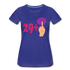 30. Frauen Geburtstag 29+ Lustiges Geburtstagsgeschenk T-Shirt - Königsblau