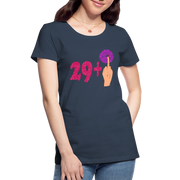 30. Frauen Geburtstag 29+ Lustiges Geburtstagsgeschenk T-Shirt - Navy