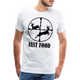 Jäger Wild jagen Fast Food Lustiges T-Shirt - Weiß