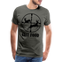 Jäger Wild jagen Fast Food Lustiges T-Shirt - Asphalt