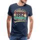 40. Geburtstags T-Shirt Geboren Awesome Since 1982 Retro Style T-Shirt - Navy