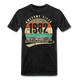40. Geburtstags T-Shirt Geboren Awesome Since 1982 Retro Style T-Shirt - Anthrazit