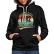40. Geburtstags Hoodie Geboren Awesome Since 1982 Retro Style Hoodie - Schwarz/Grau meliert