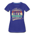 50. Geburtstags T-Shirt Geboren Awesome Since 1972 Retro Style Bio T-Shirt - Königsblau