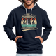20. Geburtstags Hoodie Geboren Awesome Since 2002 Retro Style Hoodie - Navy/Grau meliert