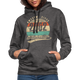 20. Geburtstags Hoodie Geboren Awesome Since 2002 Retro Style Hoodie - Anthrazit/Schwarz