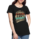 18. Geburtstags T-Shirt Geboren Awesome Since 2004 Retro Style Bio T-Shirt - Schwarz