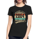 18. Geburtstags T-Shirt Geboren Awesome Since 2004 Retro Style Bio T-Shirt - Schwarz
