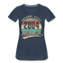 18. Geburtstags T-Shirt Geboren Awesome Since 2004 Retro Style Bio T-Shirt - Navy