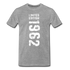 60. Geburtstags Shirt 1962 Limited Edition Retro Style T-Shirt - Grau meliert