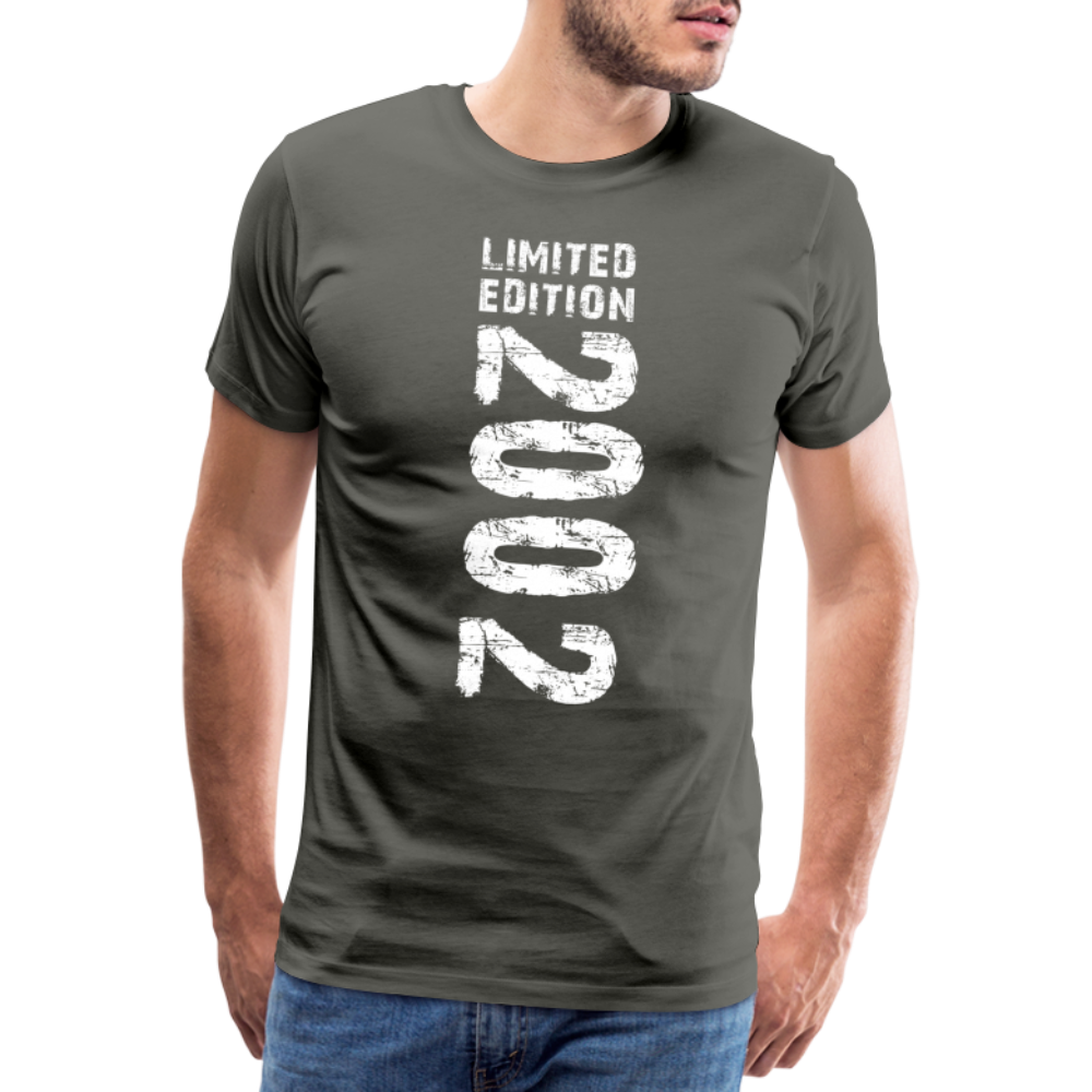 20. Geburtstags Shirt 2002 Limited Edition Retro Style T-Shirt - Asphalt