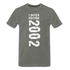 20. Geburtstags Shirt 2002 Limited Edition Retro Style T-Shirt - Asphalt