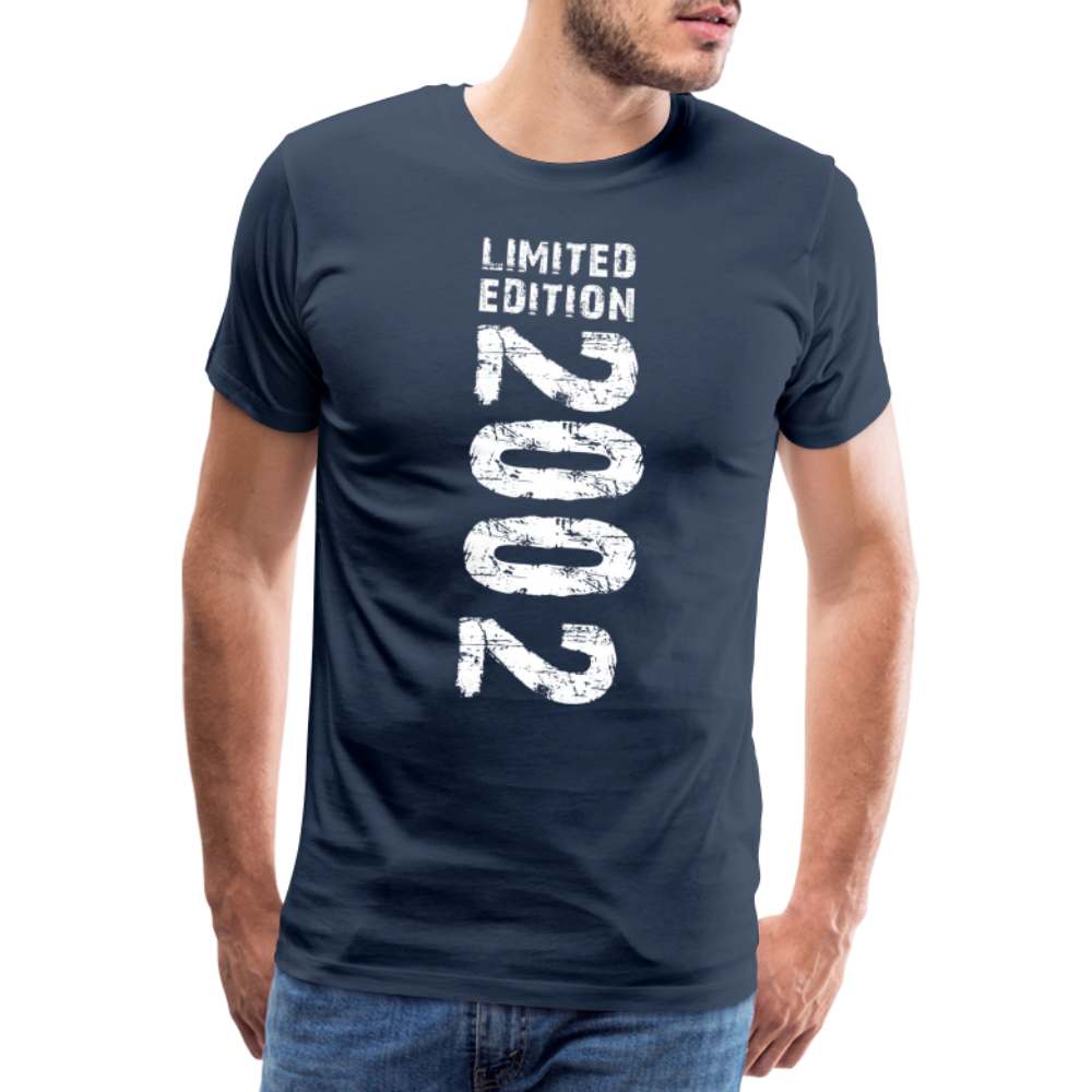 20. Geburtstags Shirt 2002 Limited Edition Retro Style T-Shirt - Navy