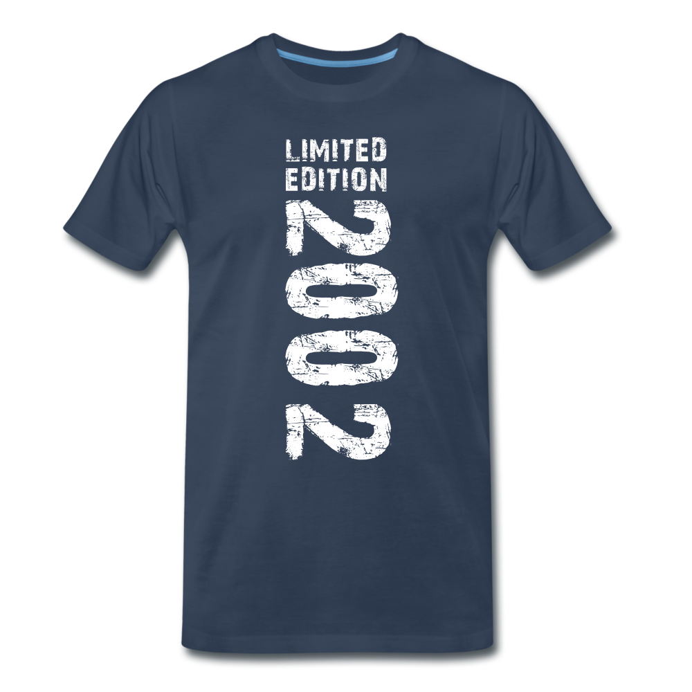 20. Geburtstags Shirt 2002 Limited Edition Retro Style T-Shirt - Navy