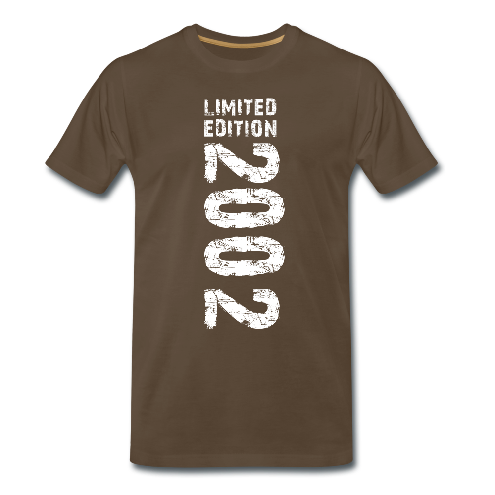 20. Geburtstags Shirt 2002 Limited Edition Retro Style T-Shirt - Edelbraun