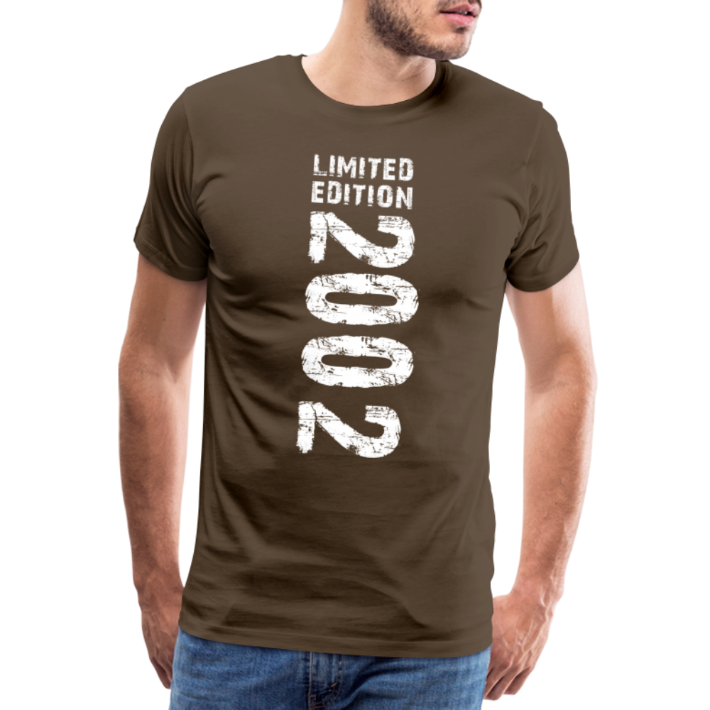 20. Geburtstags Shirt 2002 Limited Edition Retro Style T-Shirt - Edelbraun