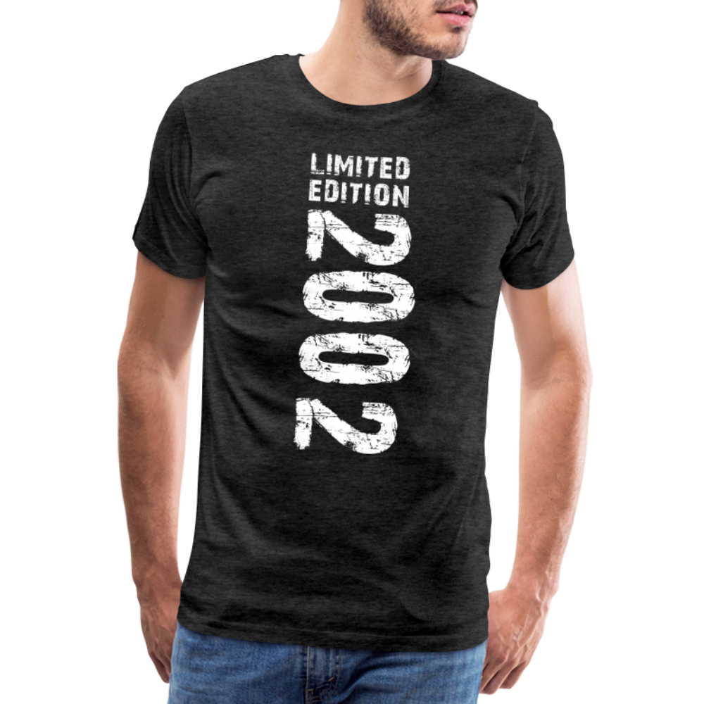 20. Geburtstags Shirt 2002 Limited Edition Retro Style T-Shirt - Anthrazit