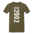 20. Geburtstags Shirt 2002 Limited Edition Retro Style T-Shirt - Khaki