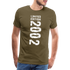 20. Geburtstags Shirt 2002 Limited Edition Retro Style T-Shirt - Khaki