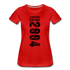 18. Geburtstag Geboren 2004 Limited Edition Retro Style Bio T-Shirt - Rot