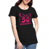 50. Frauen Geburtstag So gut kann man mit 50 aussehen Geschenk Bio T-Shirt - Schwarz