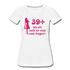 Frauen Geburtstag 39+ Lustiges Bio T-Shirt - Weiß