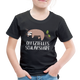 Faultier Offizielles Schlafshirt Schlafanzug Pyjama Geschenk Kinder T-Shirt - Schwarz