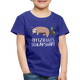 Faultier Offizielles Schlafshirt Schlafanzug Pyjama Geschenk Kinder T-Shirt - Königsblau