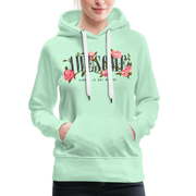 Frauen Awesome Premium Hoodie - helles Mintgrün