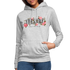 Frauen Awesome Hoodie - Hellgrau meliert