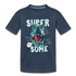 T-Rex Super Awesome Geschenk Kinder Premium T-Shirt - Navy