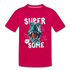 T-Rex Super Awesome Geschenk Kinder Premium T-Shirt - dunkles Pink