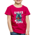 T-Rex Super Awesome Geschenk Kinder Premium T-Shirt - dunkles Pink
