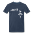 Evolution Fallschirmspringen Fallschirmspringer Geschenk T-Shirt - Navy