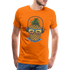 Ananas Sonnenbrille Kopfhörer Sommer T-Shirt - Orange