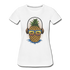 Ananas Sonnenbrille Kopfhörer Sommer Frauen Premium Bio T-Shirt - Weiß