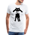 Katzen Liebhaber Katze hochheben Lustiges T-Shirt - Weiß