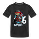 6. Kinder Geburtstags Geschenk Ninja ich bin 6 Kinder Premium T-Shirt - Schwarz