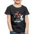 6. Kinder Geburtstags Geschenk Ninja ich bin 6 Kinder Premium T-Shirt - Schwarz