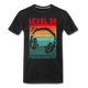 Gamer 30. Geburtstag Level 30 Freigeschaltet Zocker Geschenk T-Shirt - Schwarz