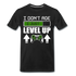 Geburtstag Gamer Gaming Zocken werde nicht älter ich level up T-Shirt - Schwarz