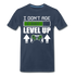 Geburtstag Gamer Gaming Zocken werde nicht älter ich level up T-Shirt - Navy