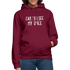 Sarkasmus Can You See The F**k You In My Smile Lustiger Unisex Hoodie - Bordeaux